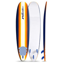 Load image into Gallery viewer, Wavestorm 8' Surfboard, Sunburst Graphic