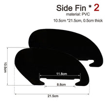 Load image into Gallery viewer, Replacement paddle board + Surfboard Fin